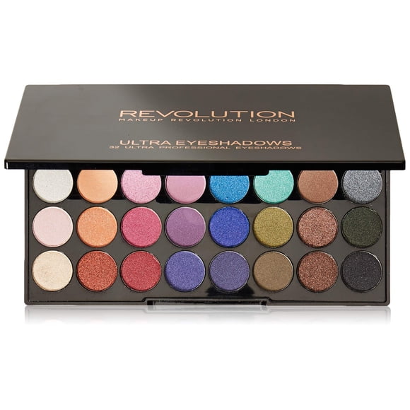 Paleta de sombras de ojos Makeup Revolution London 32 Mermaids Forever