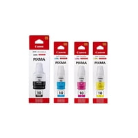 Pack Tintas Canon Gi-10 Originales N/M/C/Y