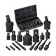 thumbnail image 1 of Set de adaptadores y reductores de enchufe Bates Impact 17 piezas 1/4 3/8 1/2, 1 of 9