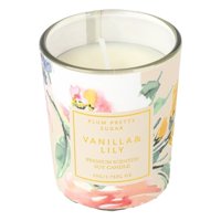 Homewell - Vela Caja Metal Morado 4*6Cm