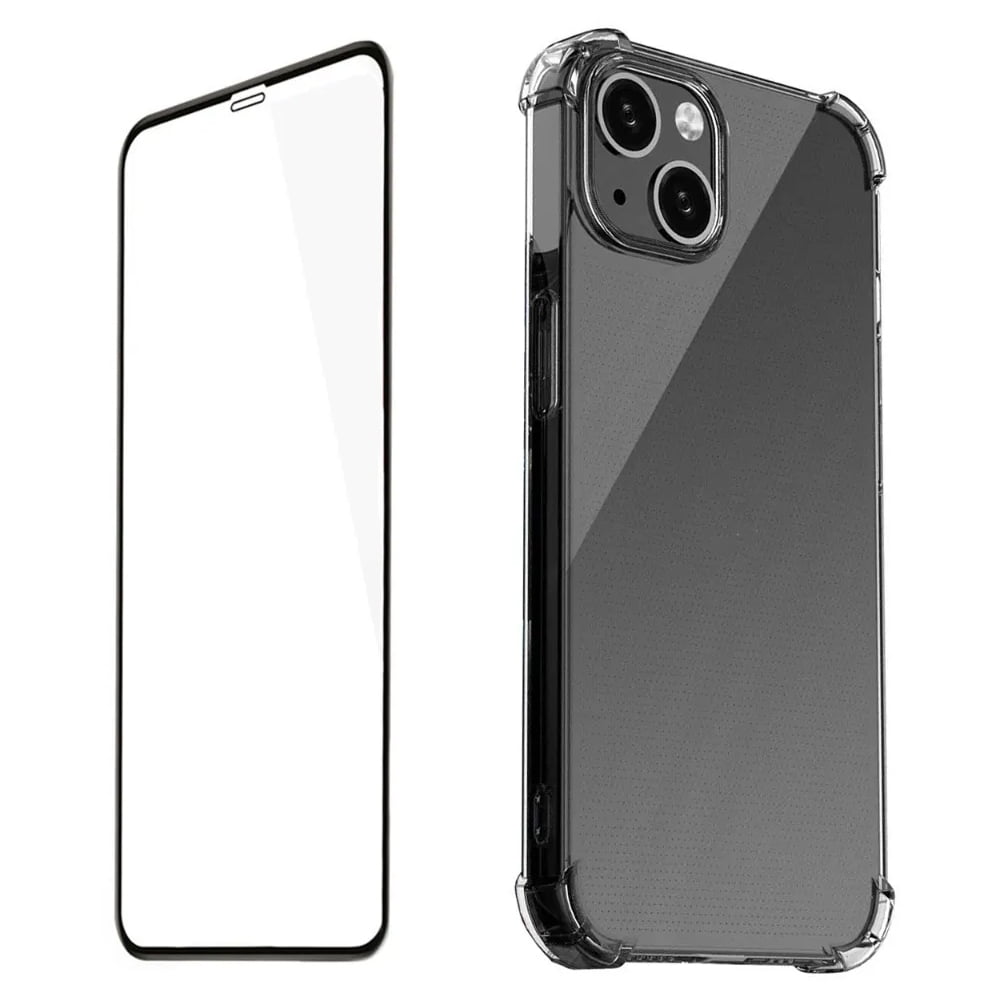 Genérico - Kit Carcasa Para Iphone 13 + Lámina Cerámica