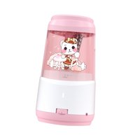 Bothyi - Lápiz Lápiz Lápiz Sacapuntas Completo Automático Poroso Muy Afilado Lápiz Eléctrico Lápiz Sacapuntas Lápiz Rosa