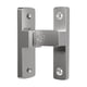 thumbnail image 4 of Pestillo De Puerta De 90 Grados, Cerradura De Puerta Para Baño, Puerta Corredera De Granero, Baño Plateado, 4 of 5