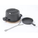 thumbnail image 1 of Parrilla Hibachi HAWOK de Hierro Fundido 25.5 cm para BBQ al Aire Libre, 1 of 9