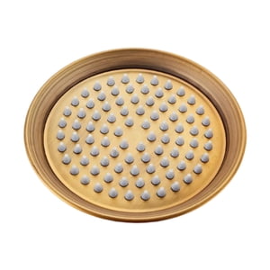 Magideal - Cabezal De Ducha De Lluvia De Acero Inoxidable, Resistente Boquilla De Silicona De Repuesto Para Ducha, Fácil De Instalar, Cabezal De Ducha De Lluvia Retro