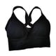 thumbnail image 3 of Comfort Sports Bra Yoga Crop Top Chaleco Ropa Interior Para Correr Negro XL, 3 of 5