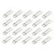 thumbnail image 2 of 20Pcs 5 # Etiquetas De Cremallera Desmontables Reparación De Lengüetas Para Bolsas De Ropa Plata Resistente, 2 of 3