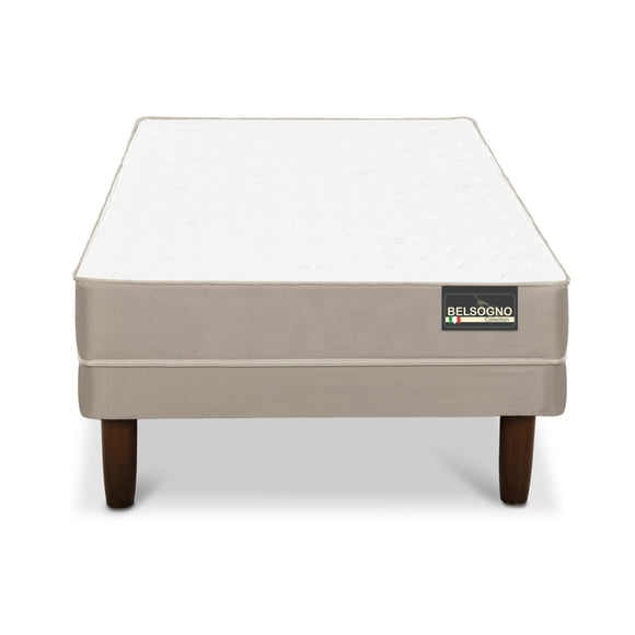 Cama Europea Belsogno Plus 1.5 Plaza Base Normal