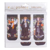 Insight - Harry Potter: Floral Fantasy Marcapaginas Magneticos (Set Of 5)