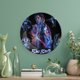 thumbnail image 5 of Escarabajo azul Plato decorativo de porcelana fina (bone china), plato decorativo de cerámica para hogar, oficina, soporte de pared, platos decorativos para dormitorio - 6 pulgadas (15 cm), 5 of 6