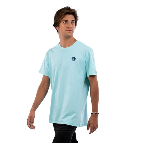 Polera Bordada Azul M - Unisex