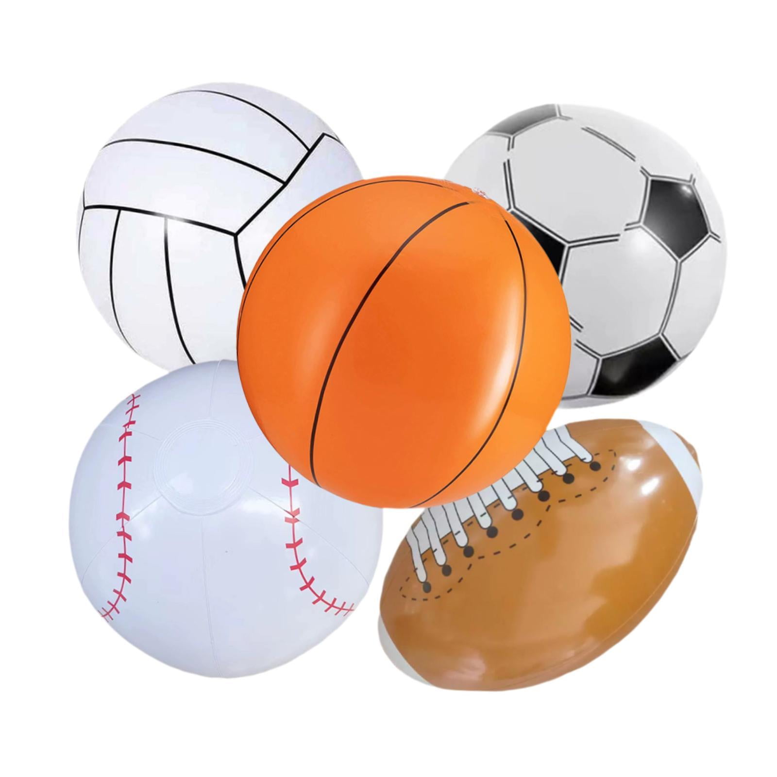 Magideal - Juegos De Pelotas De Playa Inflables Divertura Duntos De Adultos Regalos Novedosos Bolas Deportivas Juguetes Acuáticos Para Actividades Al Aire Libre