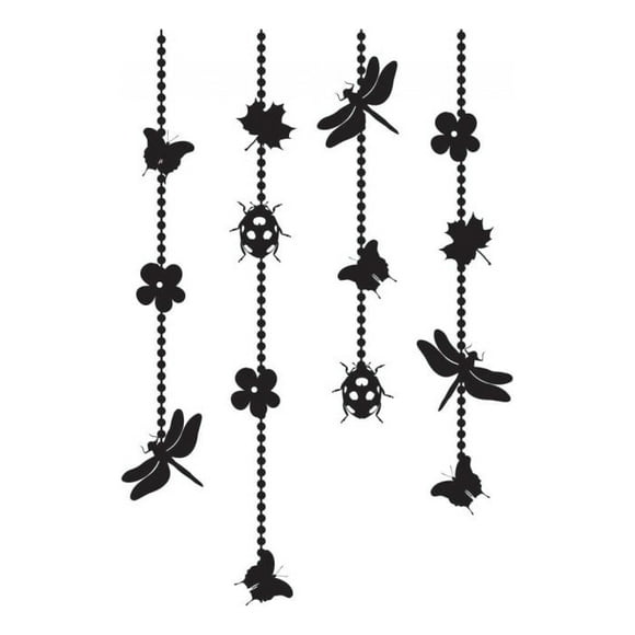 Decomural Hanging Ladybird Flowers Nursery WS-44155