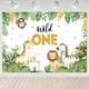 thumbnail image 4 of Decoraciones de cumpleaños con tema XULE Wild One Jungle Safari, 4 of 8