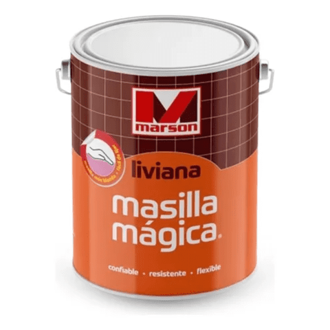 Marson - Masilla Magica Liviana Sin Cataliz 1Gl