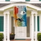 thumbnail image 5 of Con la Muerte en los Talones Bandera impresa con temática, regalo perfecto para fanáticos, amigos y familiares, y adecuada para actividades al aire libre e interiores, decoraciones de fiesta. 60*90CM, 5 of 6
