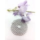 thumbnail image 2 of Cadena Larga Esferas Pelotas Plata Fina 925 Minimalista Lujo, 2 of 3