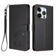 thumbnail image 1 of Funda Volteable tipo Billetera con Correa para iPhone 16 Pro, Negro, 1 of 6