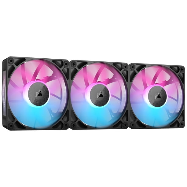 Ventilador Corsair iCUE Link RX120 RGB 120 mm PWM con iCUE Link Hub