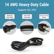 thumbnail image 5 of Cable de alimentación CablesAndKits 4,5 m 14 AWG 5-15P a C13, 5 of 9