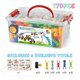 thumbnail image 2 of Building Toys Caferria 170 unidades con caja de juguetes para niños de 4 a 8 años, 2 of 9