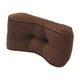 thumbnail image 2 of Cojín Lumbar de Pana para Oficina, Hogar, Silla de Coche, Color Café, 2 of 3