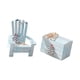 thumbnail image 4 of 2x Mini Silla Y Baúl Con Temática Náutica De Playa Para Sala De Estar, Hogar, Encimera, Vela, 4 of 5