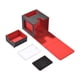 thumbnail image 1 of Estuche Protector Para Baraja De Cartas Coleccionables Estuche Para Cartas Coleccionables Estuche Para Guardar Cartas En Fundas Rojo Y Negro, 1 of 3
