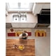 thumbnail image 4 of Set 2 Piezas Alfombra de Cocina Goma Antideslizante Diseño Estampado, 4 of 6