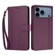thumbnail image 3 of Funda Cartera Trébol para iPhone 17 Pro con Ranuras Tarjetas y Carga Inalámbrica Violeta, 3 of 6