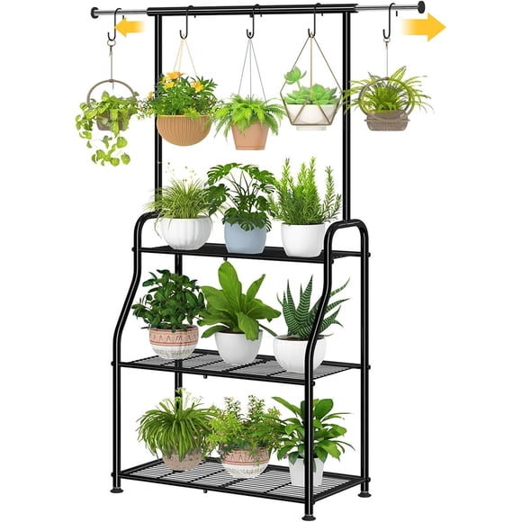 Soporte para plantas Simple Trending de metal, 45 x 13 x 64 pulgadas