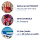 thumbnail image 3 of Sillas Towel Bands Towel Crabber Beach, piscina y crucero (paquete de 6), 3 of 6