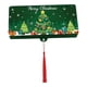 thumbnail image 3 of Portamonedas Navideño, sobre para Dinero en Efectivo, Suministros para Efectivo, Bricolaje con 10 Ranuras, Tarjetero para Niñas Y Mamás, Decoración Pa verde, 3 of 5