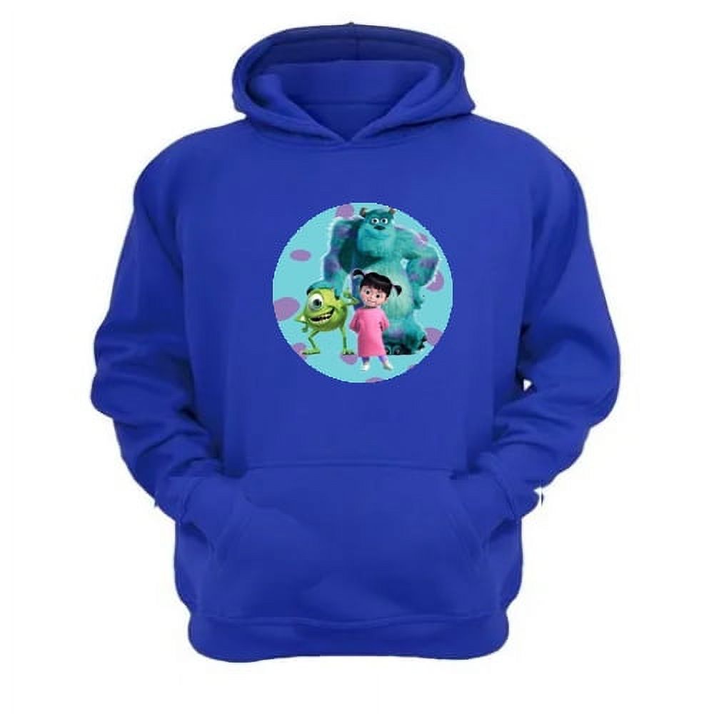 Genérico - Polerón Canguro Fabrica De Monstruos Azul Talla L Unisex
