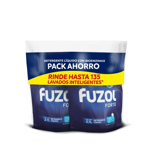 Detergente Líquido Forte Doypack Pack L ml Fuzol
