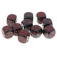 thumbnail image 3 of Juego De Dados D6 De 10 Piezas Para Dungeons And Dragons Juego De Mesa RPG Rojo Negro, 3 of 3