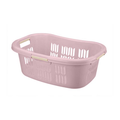 Reyplast - Cesto Canasto De Ropa Anatomico 40L Antes/Después Del Lavado