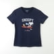 thumbnail image 1 of Polera Manga Corta Mujer Laugh Azul Snoopy, 1 of 4