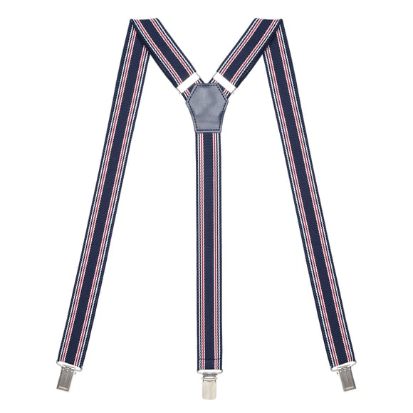 Tirantes Action Ward 2,5 cm a rayas azul marino 48 cm
