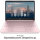 thumbnail image 3 of Laptop HP Chromebook de 14 pulgadas, 4 GB de RAM, 64 GB de almacenamiento, rosa, 3 of 9