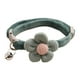 thumbnail image 3 of Collar De Gato Con Collares De Campana Para Gatitos, Conejos, Perros Peque?os Y Medianos, Verde Oscuro, 3 of 5