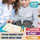 thumbnail image 3 of Libro interactivo de aprendizaje sensorial Chuckle & Roar Pop It! Libro: Colors, 3 of 7
