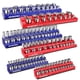 thumbnail image 1 of Juego organizador de enchufes WORKPRO Magnetic, 6 piezas, 143 enchufes, 1 of 8