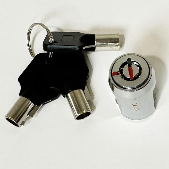 Cilindro de cerradura tubular RI-KEY SECURITY de 19 mm con 3 llaves
