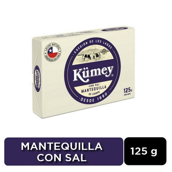 Mantequilla Con Sal Tradicional, 125 g