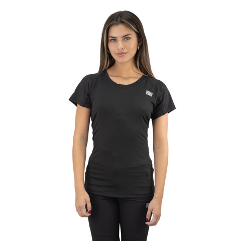 Hardwork - Polera Dry Fit Hw Spx Manga Corta Mujer Black