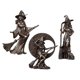 thumbnail image 1 of Figuritas De Bruja Escultura De Bruja Decoración De Estatua De Oficina 3 Piezas, 1 of 5