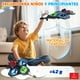 thumbnail image 5 of Avión Truco De Juguete Rc Niños Niñas Control Remoto Con Luz Negro, 5 of 10