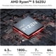 thumbnail image 2 of Mini Pc Ser5 Pro Ryzen 5 5625u 16gb 480gb Ssd 4k, 2 of 3