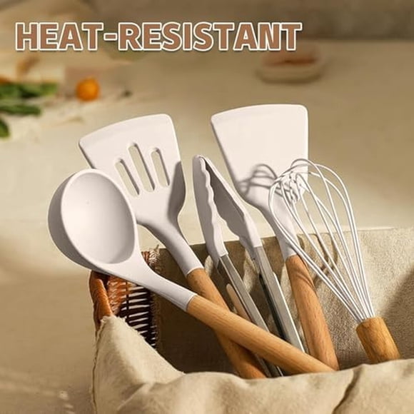 Set Utensilios Cocina Umite Chef 33 Piezas Silicona Antiadherente
